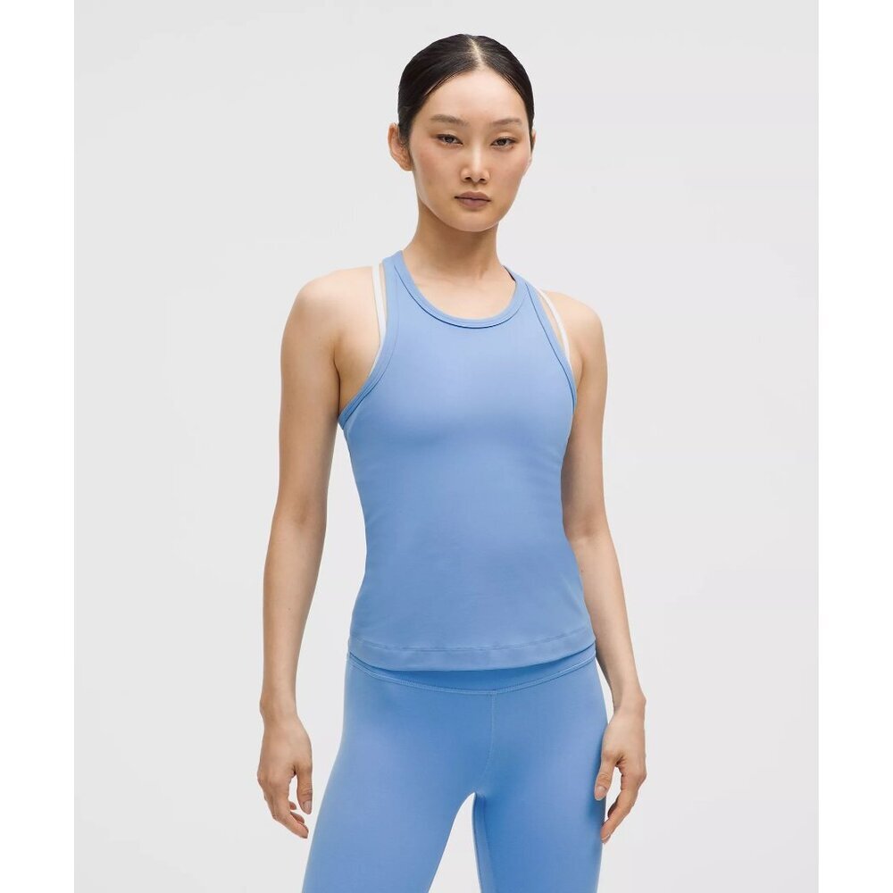 Align™ Waist-Length Racerback Tank Top - Pool Party